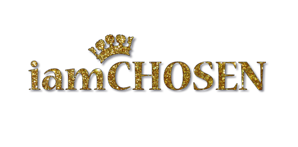 I am chosen logo glitter I am chosen logo