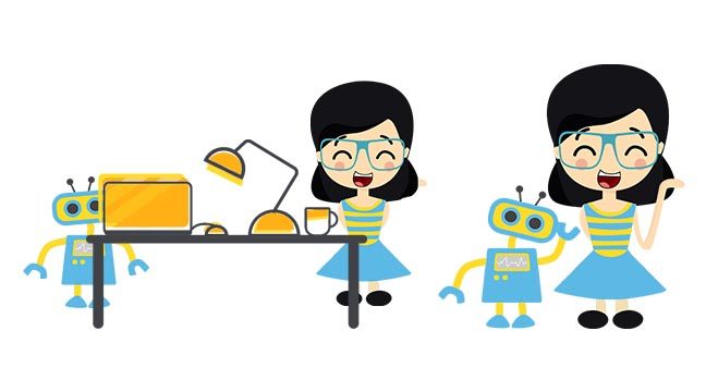 custom branding characters by unaiza khalid